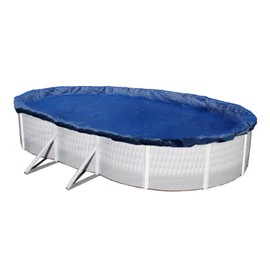 Blue Wave BWC940 Gold 15-Year 21-ft x 41-ft Oval Above Ground Pool Winter Cover,Royal Blue