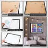 Geetery Double Comic Book Frame, Showcase 2 Comic Books, UV