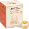 Cha4TEA 36-Count Earl Grey Tea Pods Compatible with Keurig K-Cup,