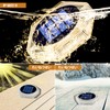 Garden Light, Recessed Solar Light, Outdoor, LED Solar Panel, Garden