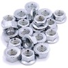 M5 (5mm) Serrated Flange Hex Nut - Stainless Steel (A2)