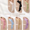 Fiohiros Pilates Yoga Socks with Grips for Women,Elegant Ruffle Frilly