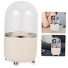 CAXUSD Ergonomic Makeup Brush Storage Box Brush Holder Smooth Surface