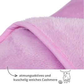 liebling Cuddly Blanket Kids Cashmere Feeling Children's Blanket 100 x 150 cm Lavender Premium Sofa Blanket Thick Warm Blanket 500 g/m²