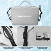 YEEKORO Waterproof Toiletry Bag for Travel, Zipper Styles, 40D Nylon