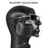 Mryok 2 Pair Replacement Earsocks Kits for Oakley Half Wire