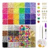 Kit De Cuentas Para Hacer Brazaletes Y Alhajas, 8600 Piezas