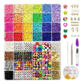 Kit De Cuentas Para Hacer Brazaletes Y Alhajas, 8600 Piezas
