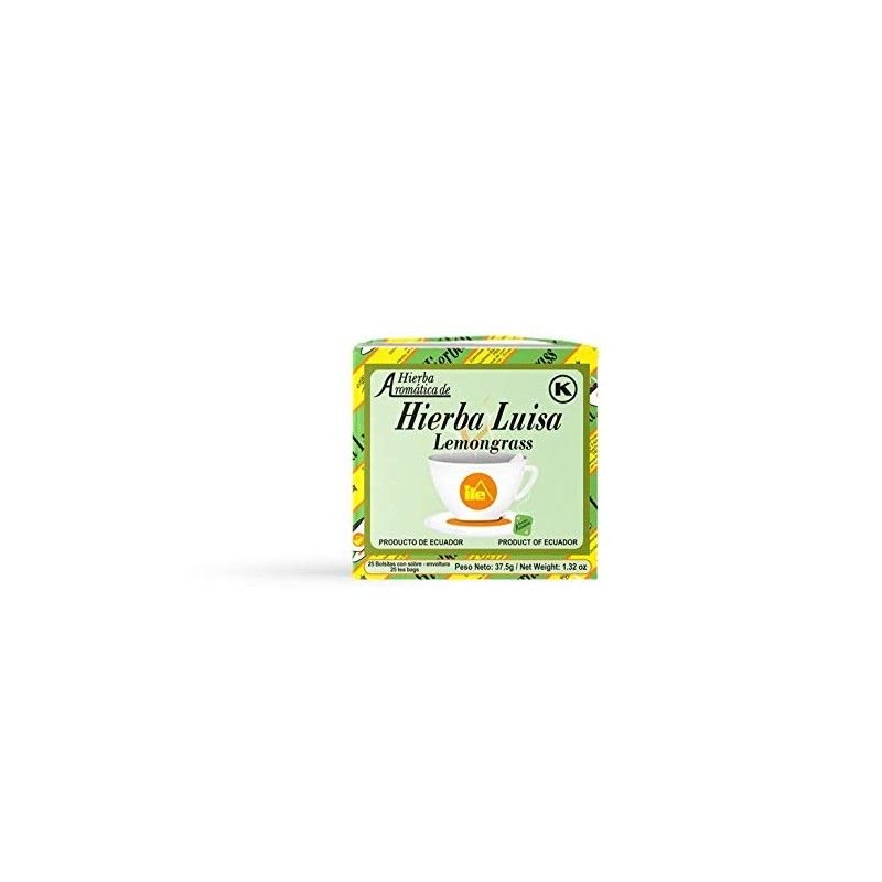 ILE Lemongrass Tea - Herbal Tea - 25 Count