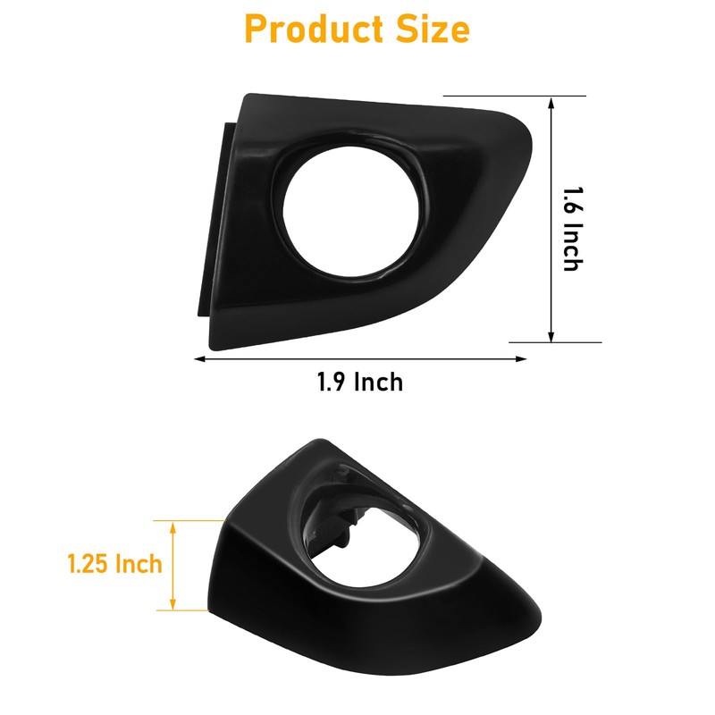 APESER Door Handle Cap Cover w/Key Hole Compatible with Hyundai