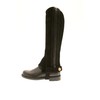 Tuffa Kids Suede Half Chap - Black, Large