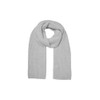 VERO MODA VMGILA Rib Scarf Noos Scarf, Light Grey Melange,