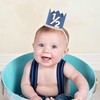 Agvgaza Simple Half Birthday Party Crown - Classic 1/2 Birthday