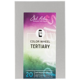 Jack Richeson 422949 Color Wheel : Tertiary Piece Set, 20 Count (Pack of 1)