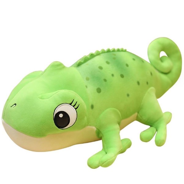OUKEYI 11.8 Inch/30cm Lizard Plush Pillow, Cute Chameleon Plush Doll,