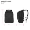 SwissGear Orientation Laptop Backpack, Black, 17”x12”x7”