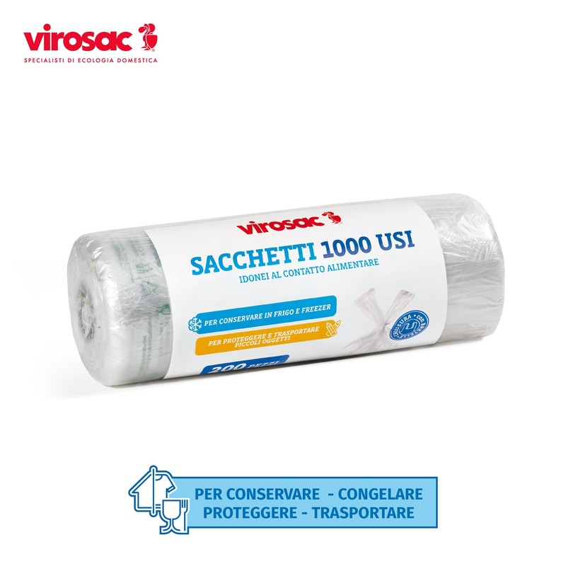 VIROSAC 131439 Multi-Purpose Bags 22 x 12 x 12 cm