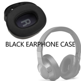 EMSea Pack of 2 Ear Pads Replacement Headphones Replacement Pads with Protein Leather Noise Isolation Foam Compatible with JBL Tune 700BT 750BTNC 760NC Headphones Black