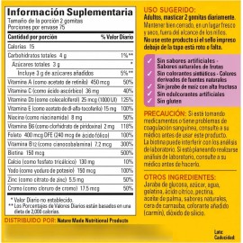Multivitaminico Para Mujer Con 150 Gomitas Hecho Usa