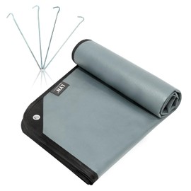 Stain-Resistant Carpet:LYN All-Weather Heavy Duty Solar Emergency Survival Blanket-Gray,Reflective Space Thermal Infrared-Blocked Insulated from Mylar/Foil for Rescue,Backup,Camping,Hiking,Trap,Snow