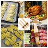 3pcs Natural Boar Bristle Brushes,Pastry Basting Brushes,for Barbecue,Outdoor Dining,Brush with