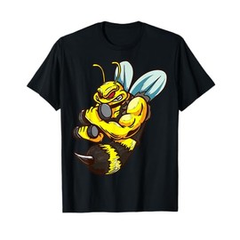 Cute Cartoon Bee Character Illustration For Kids T-Shirt