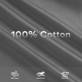 100% Cotton Floor Futon Mattress Cover (Only Cover), Soft Washable Zippered Futon Cover for Traditional Japanese Floor Futon Mattress, Tatami Mattress Cover Dustproof Cover (Full, Dark Grey)