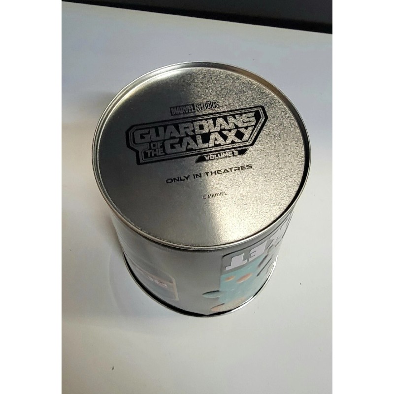 New Guardians of the Galaxy Vol 3 Rocket TIN Popcorn