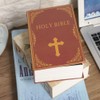 Combination Lock Hidden Bible Book Safe Realistic Design, Retro Decor,