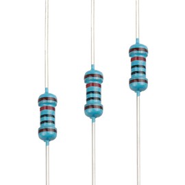 EDGELEC 100pcs 10K ohm Resistor 1/4w (0.25 Watt) ±1% Tolerance Metal Film Fixed Resistor, Multiple Values of Resistance Optional