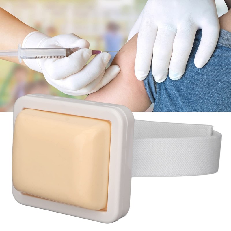 Injection Training Pad, Simulation Human Skin Injection Model, Intramuscular Injection