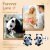 Panda Earrings for Women 925 Sterling Silver Panda Stud Earrings