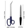 ASM Extra Long Thick Toe Nail Scissors with Nail File
