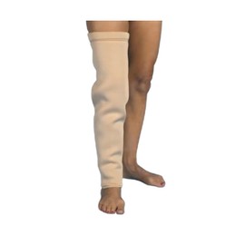 DermaSaver Leg Tube – Soft, Breathable Skin Protection Sleeve, Medium (24” Long, 12-15” Circumference) – Fits Left or Right Leg, LT1300M