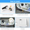 iFealClear Universal Brass Toilet Handle Replacement Kit, Front Mount Toilet