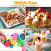 Teenitor Plastic Pipettes Squeeze Dropper Disposable 4ml 100pcs Mini Flavor