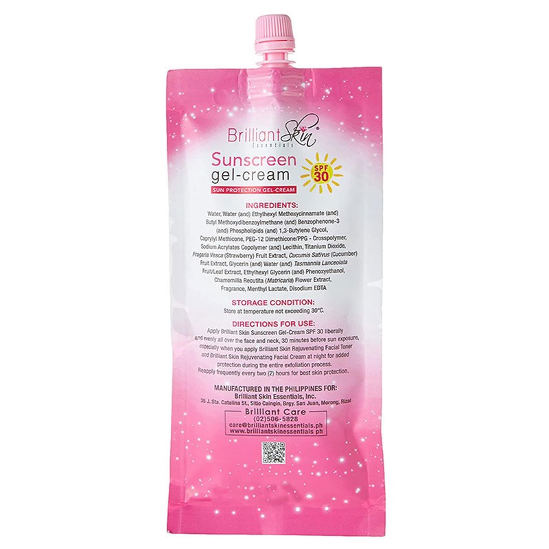 Brilliant Skin Sunscreen Gel Cream
