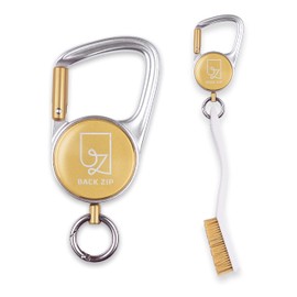 back zip Keenon Sports® Climbing Brush Safety - Climbing Brush & Boulder Brush - Carabiner Roll - Set of 2 - Climbing Accessories - for Secure Grip in the Wall Climbing