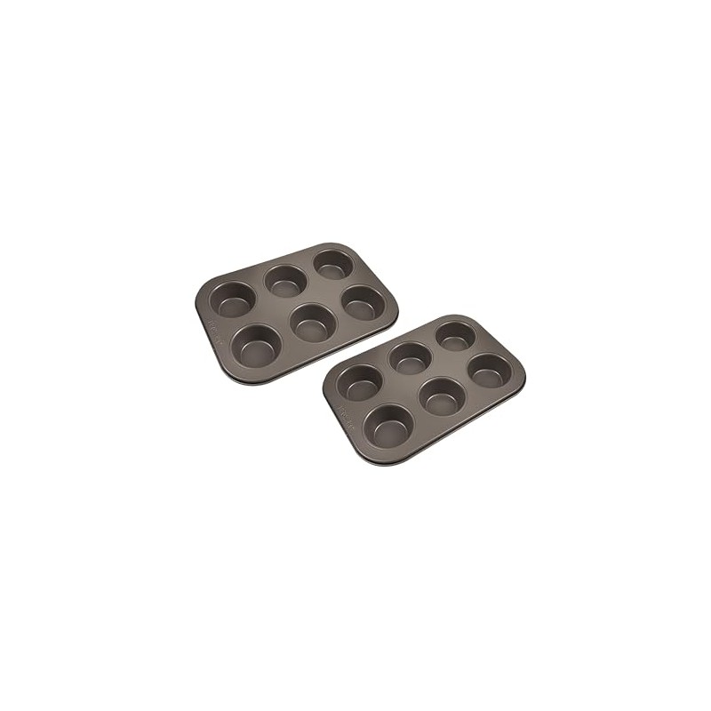 BERGNER BAKING LOVERS - Set of 2 x 6 Cup