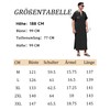 YAOHUOLE Men's V-Neck Kaftan with Side Split, Short Sleeve Cotton