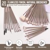 Generic Professional Makeup Brush Set, 54 Pieces, Makeup Brushes, Sponges,
