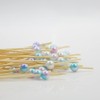 Cocktail Picks, 100PCS Toothpicks for Appetizers, Appetizing Skewers for Fruits