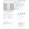 American Lighting SGL-HL-SS Horizontal Louver Faceplate for LED Step Light,