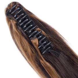 Ponytail Extension, Ponytail Hair Piece, Hair Extension, Plait Hair Piece, Hair, Straight, Heat-Resistant Like Real Hair