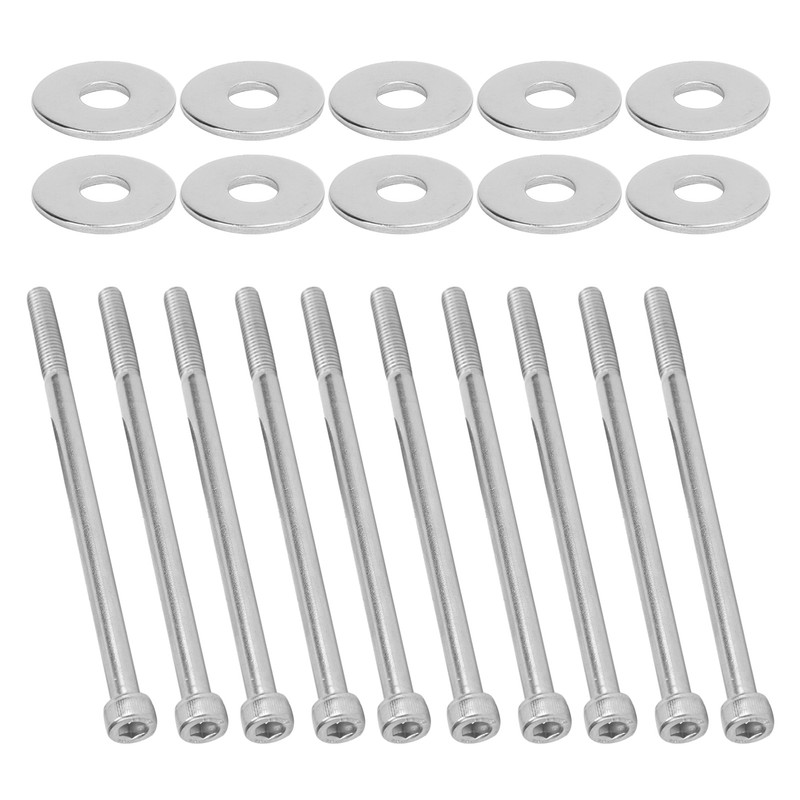 Intake Manifold Bolts Stainless Steel Corrosion Resistant Replacement for Chevy