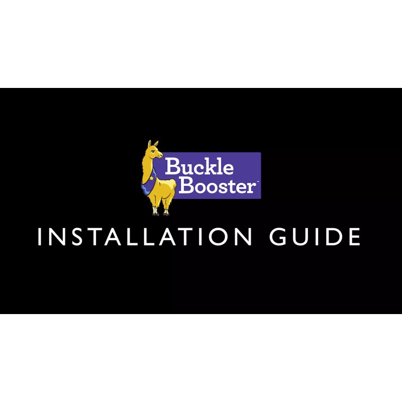 Buckle Booster™ Seat Belt Receptacle Raiser - Long Neck Pull