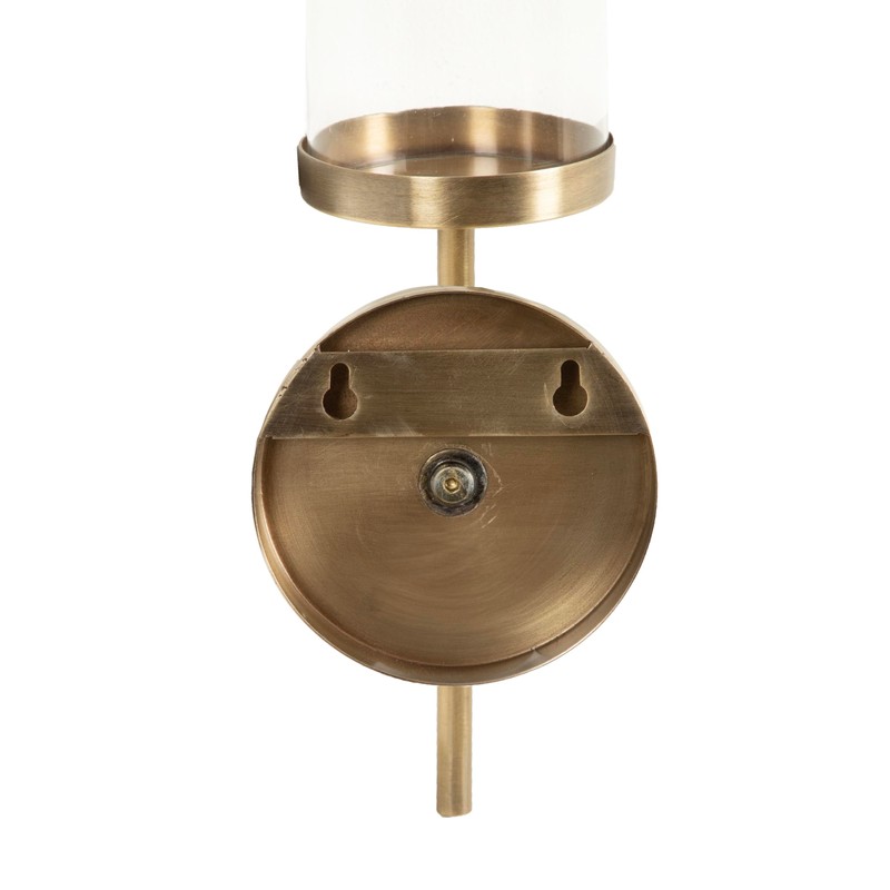 Kate and Laurel Blaise Transitional Metal Wall Sconce; 5 x