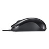 BUFFALO Buffalo Wired Blue LED Silent USB 3 Button Mouse