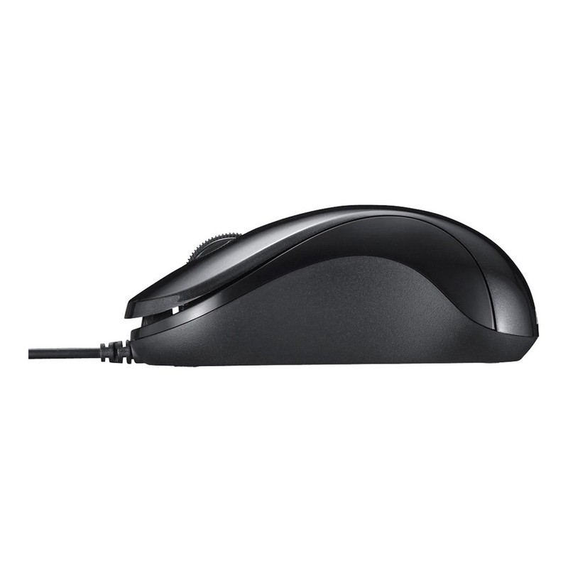 BUFFALO Buffalo Wired Blue LED Silent USB 3 Button Mouse
