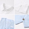 SANGTREE - Conjunto de traje formal de algodón y lino,